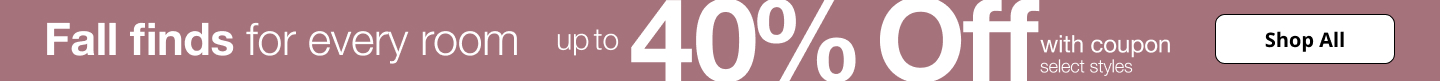 40% off on furniture at JCPenney