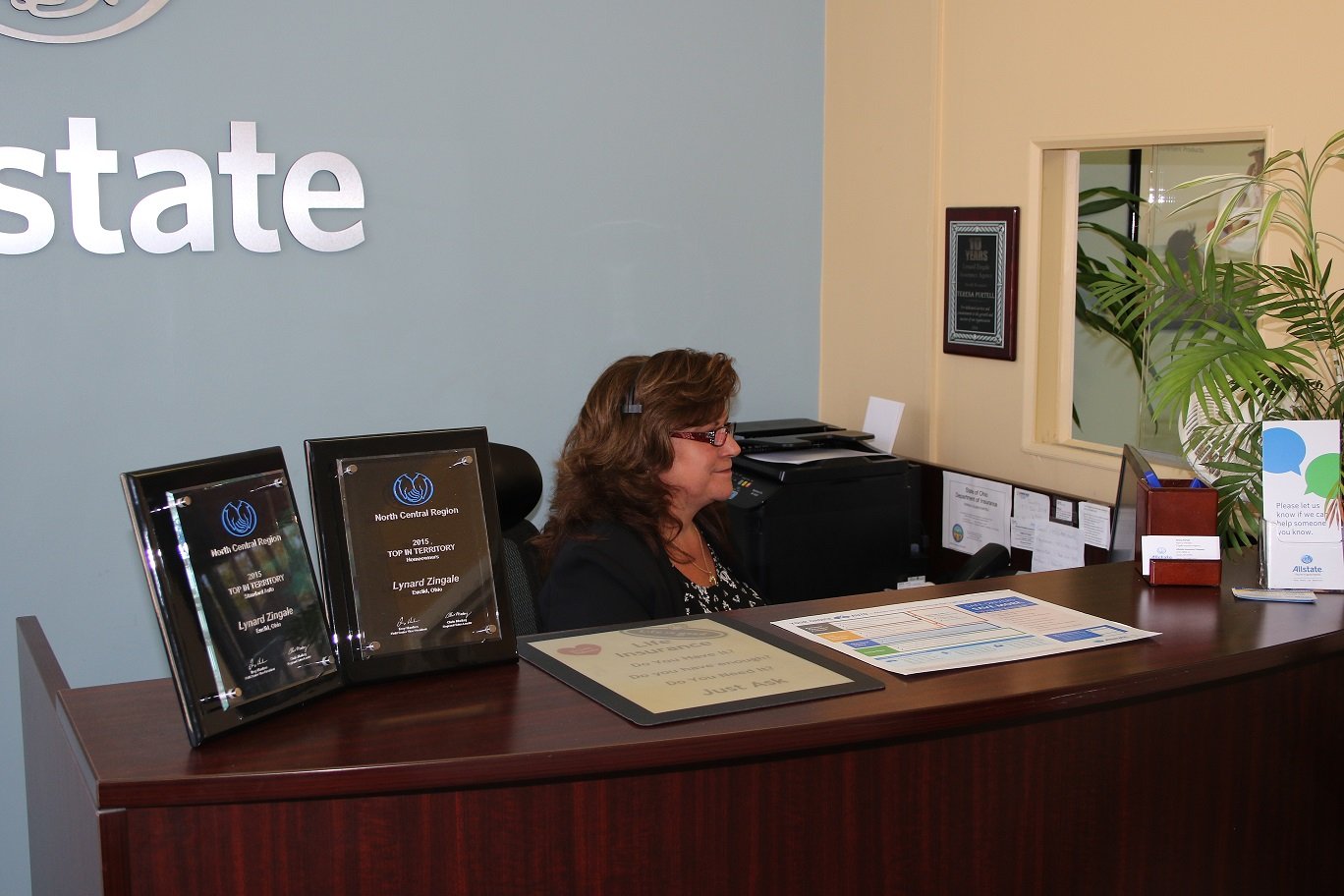 Teresa Purtell my Office Manage has been with me for over 15 years. Loyalty like this is hard to find these days.