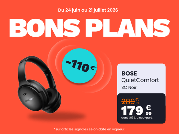 Casque Bose quietconfort au magasin Boulanger Mâcon