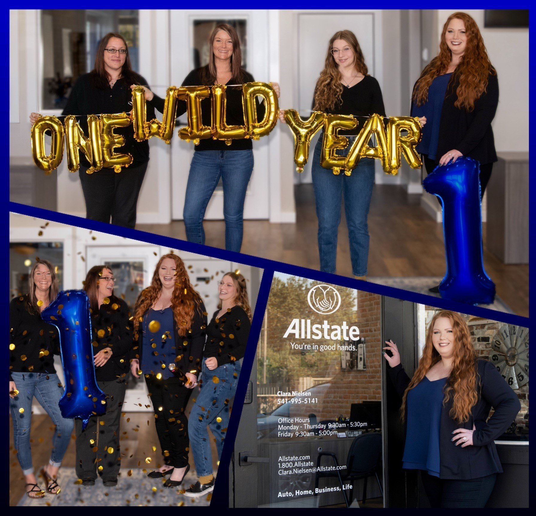 Agency 1 year in Business Celebration