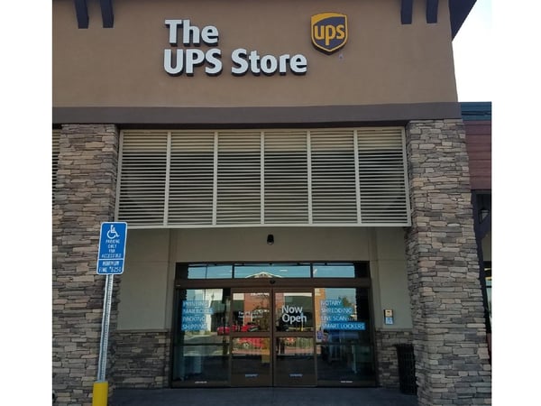 Exterior storefront image of The UPS Store #6851 in Norco, CA