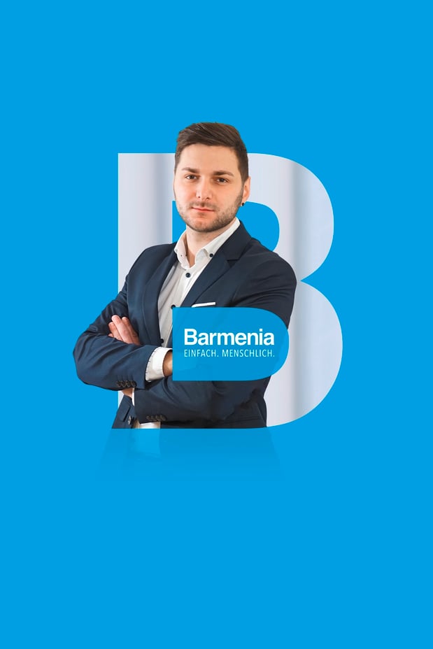 Kevin Eiblmeier. Ihr Ansprechpartner für die Barmenia Versicherung in Burgkirchen a.d.Alz.