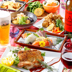 ■食べ飲み放題ライト■全105種!定番料理食べ放題+2h飲放付プラン3480円⇒日~木【2980円】