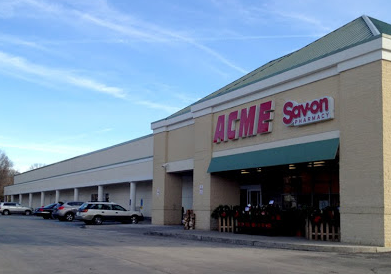 Acme Markets store front picture of store at 1640 Bethlehem Pike in Flourtown PA