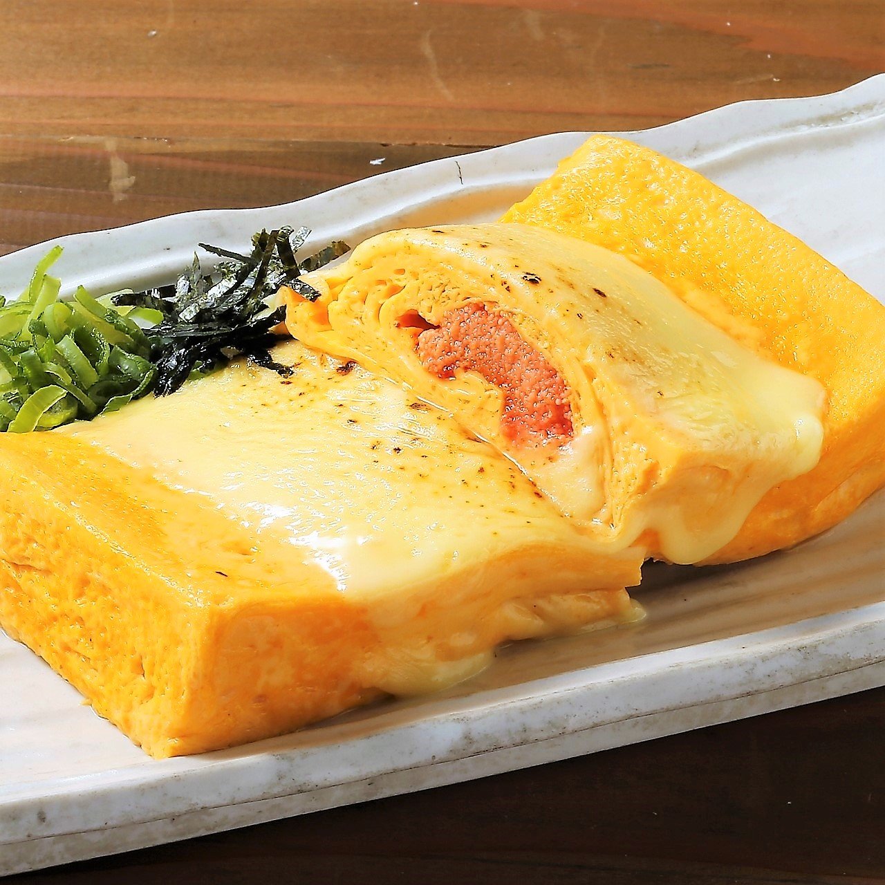 明太子チーズだし巻き玉子