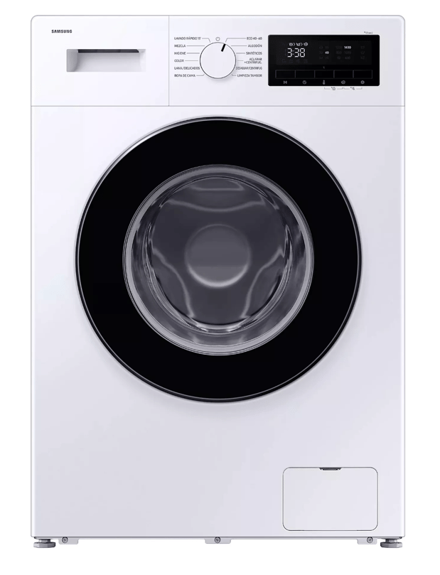 Lave linge compact SAMSUNG WW80FG3M05AW - 8 kg - 1400 tr/min - Classe A - Moteur induction