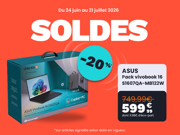 Ordinateur portable ASUS Pack Vivobook 16 S1607QA-MB122W