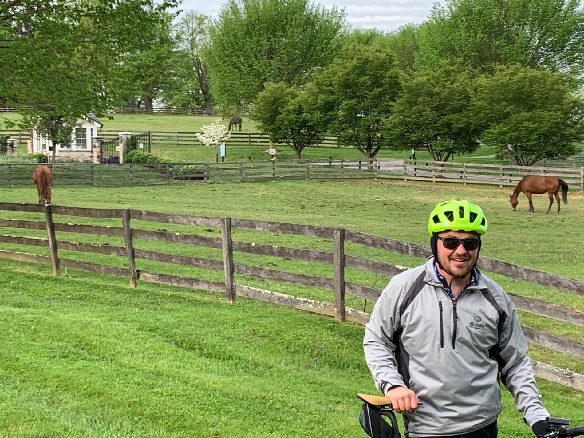 preparing for a 200 mile bike ride to raise money for sick people in Israel