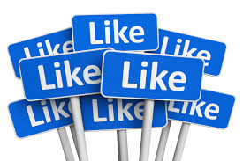 "Like us on Facebook"