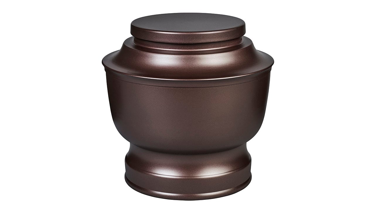 Aluminium Urn from our Traditional Urns and Ashes Casket collection