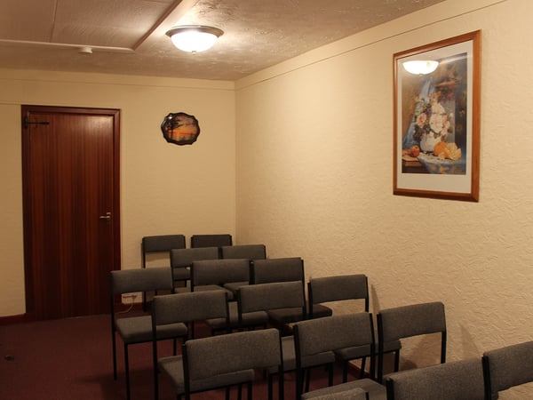 View from the front of the parlour