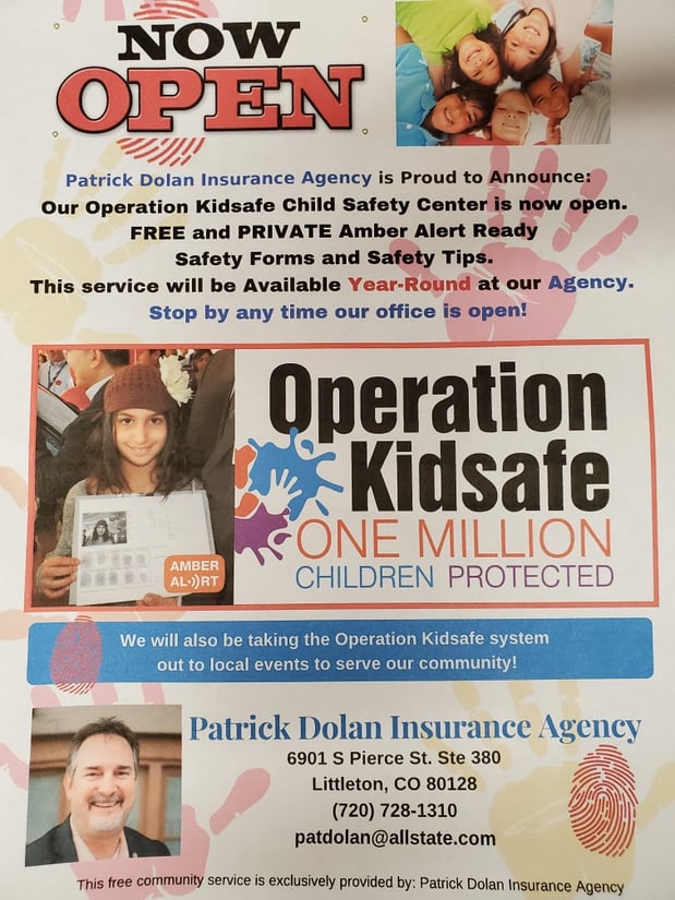 Our agency is now an Operation Kidsafe location!