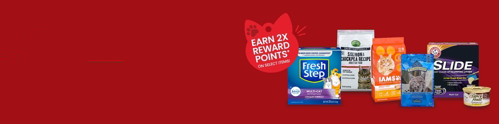 earn 2x rewards on select items
