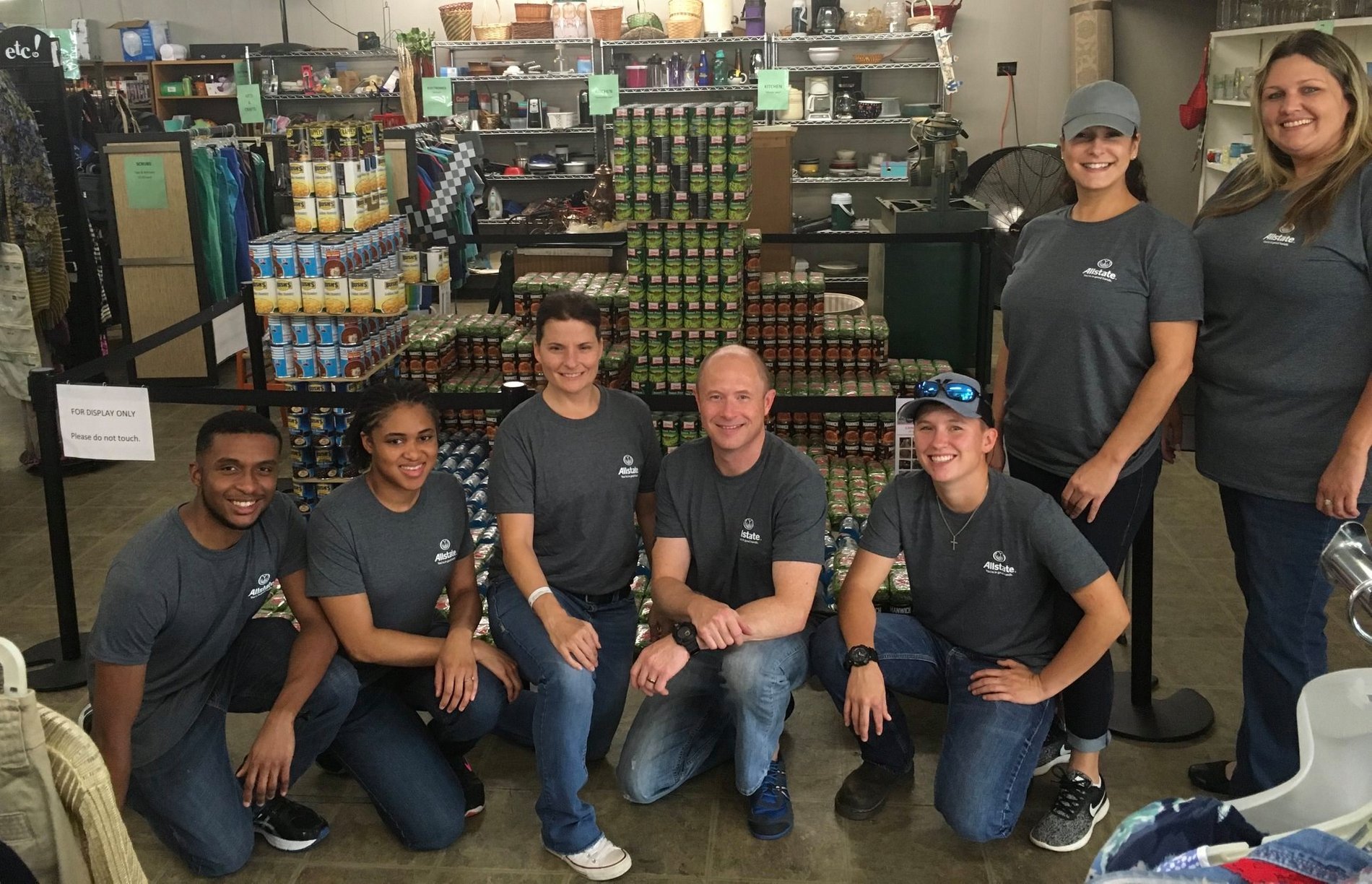 Outstanding dedication from a great team! Last night we volunteered at the northshore Food Bank Resale Shop. The Resale Shop provides second-hand clothing items and household goods for sale to earn money to feed residents in need in St. Tammany and Washington parishes. Stop in and check it out to support your local community!
