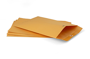 Clasp envelopes 4 pk.
9"x 12"