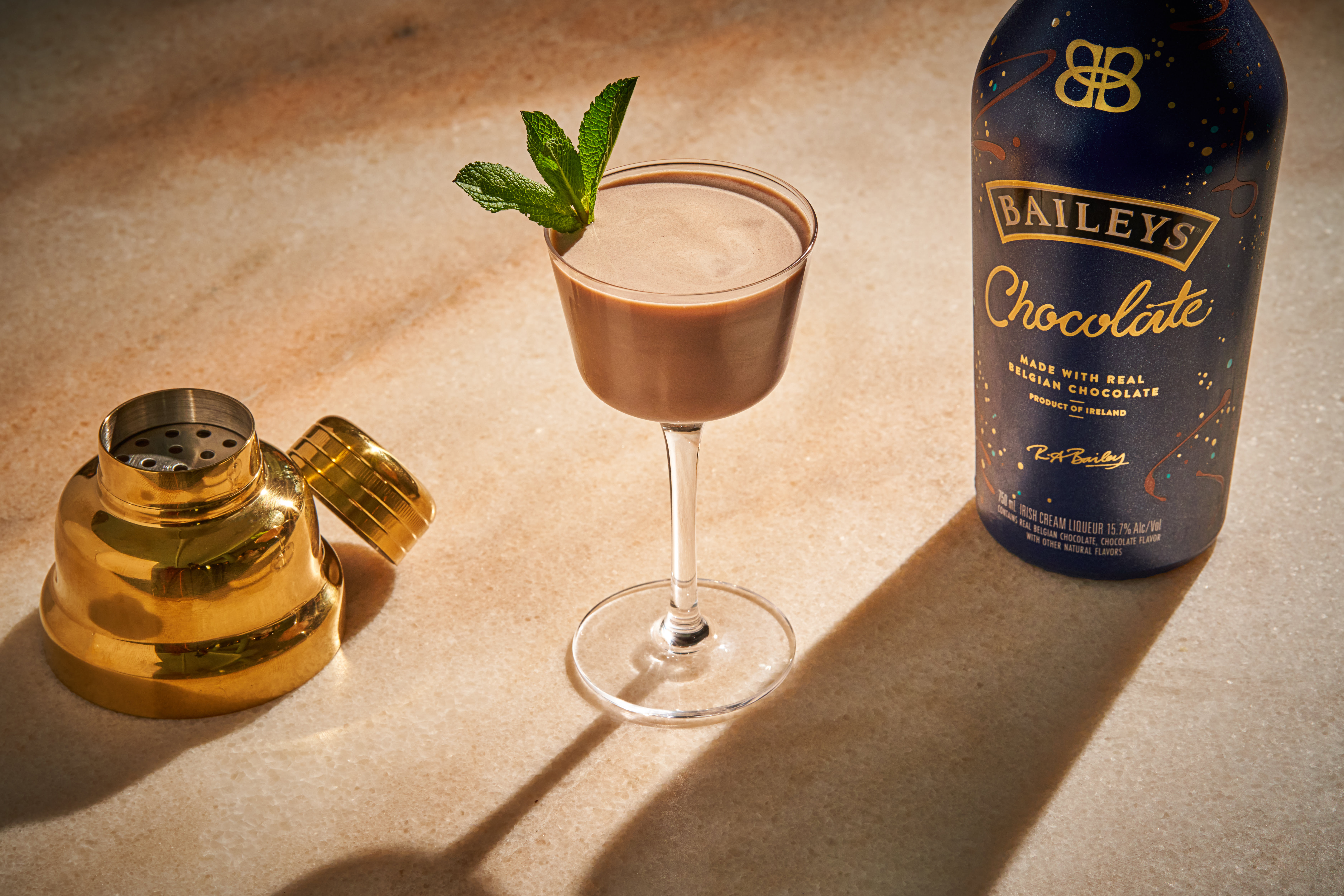 Classic Baileys Chocolate Mint Chip Martini