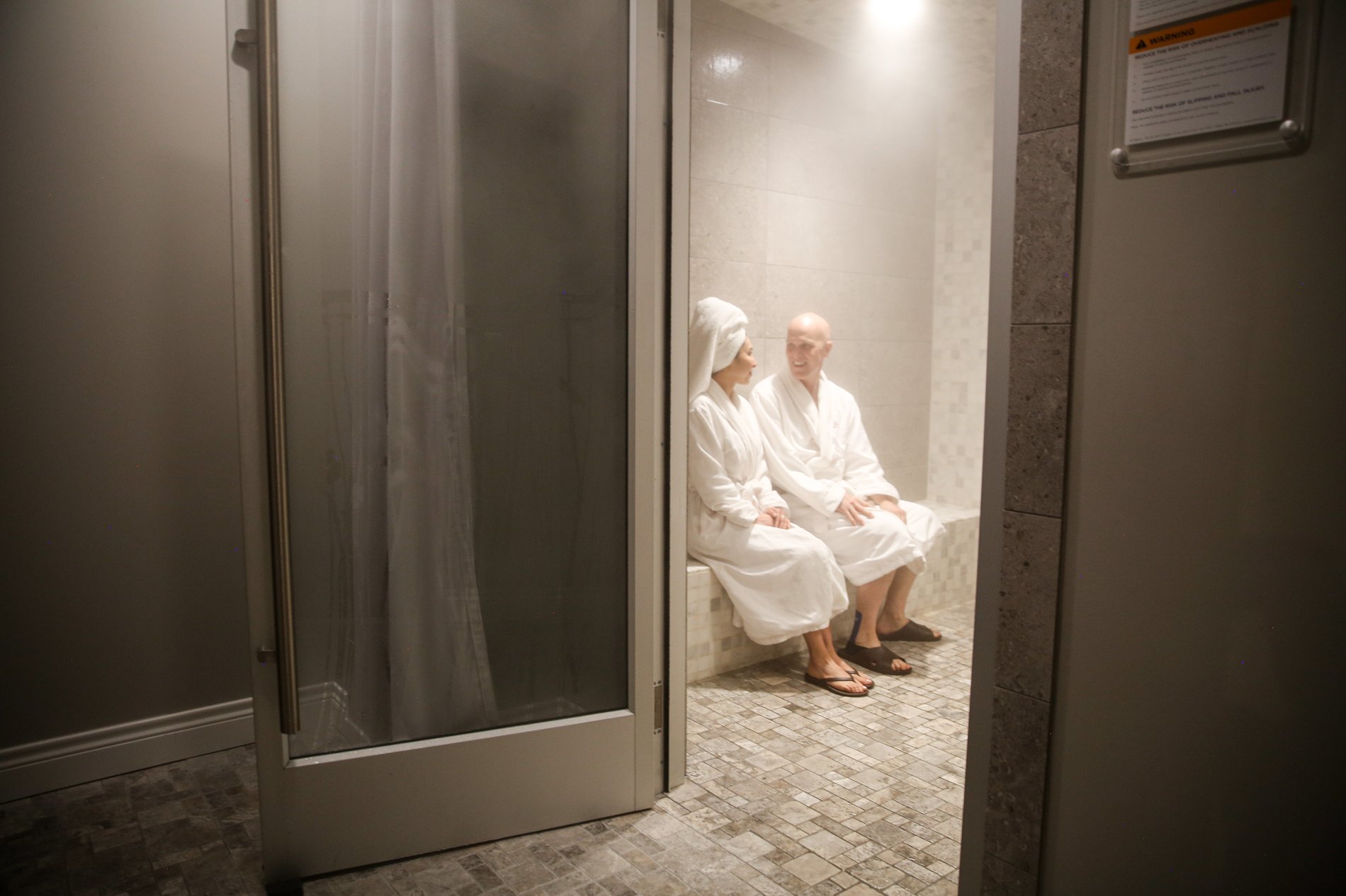 Woodhouse Spa Holladay, Complimentary Steam Room