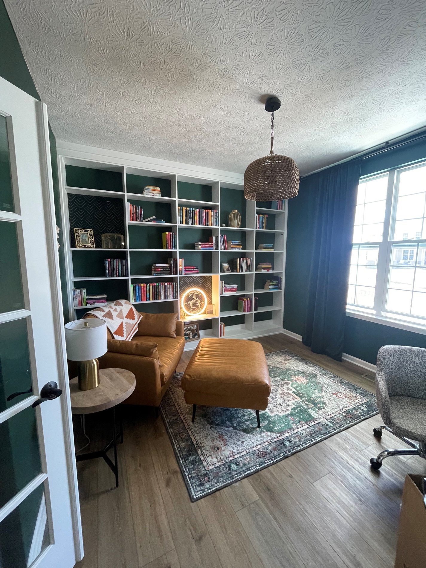 Home Office A custom home office curated to fit your perfect work from home aesthetic by California Closet Columbus located in Columbus, Ohio.