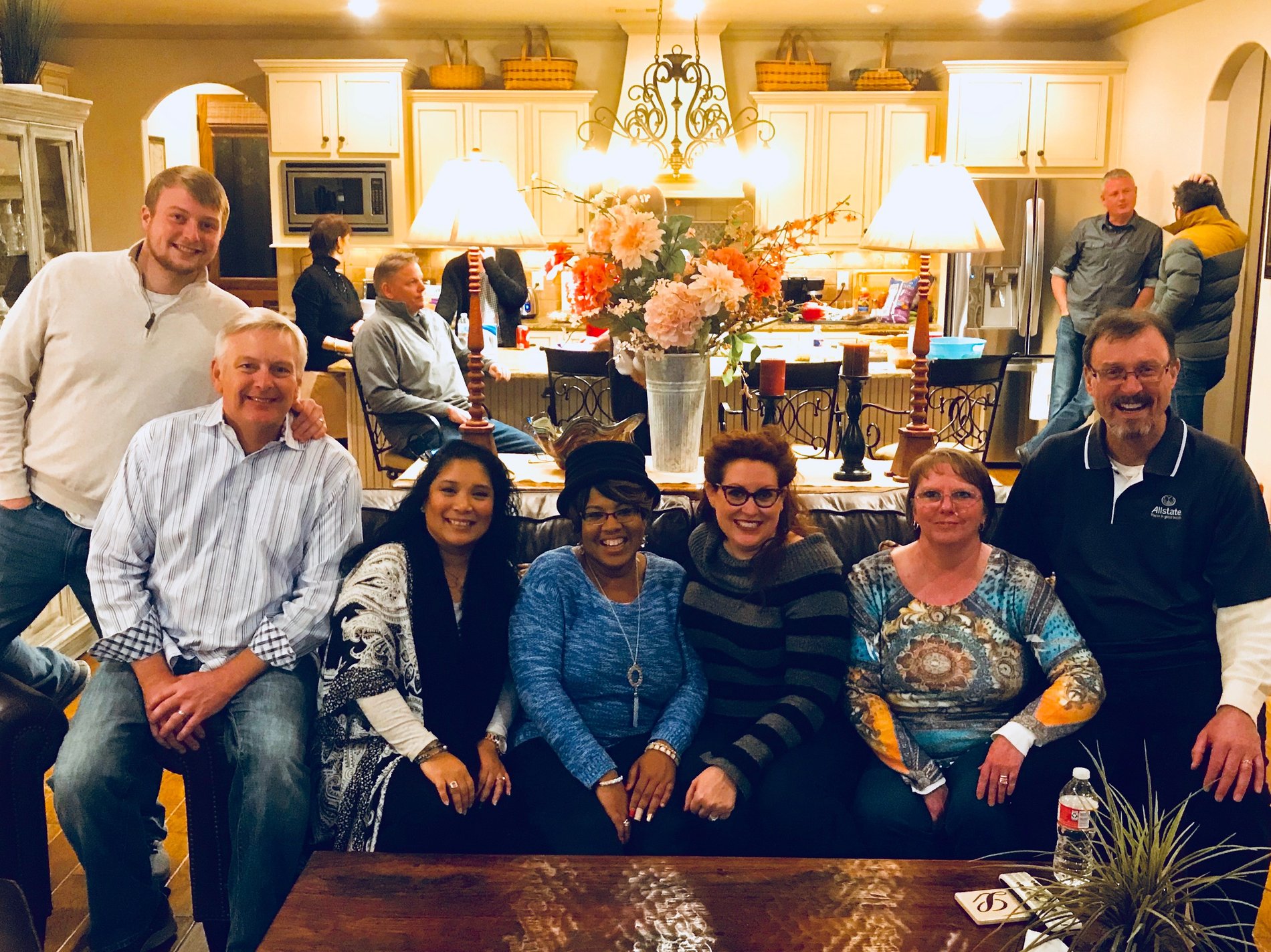 Christmas Party Picture of some of our Agency Team