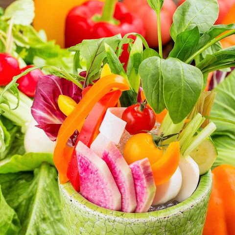 野菜スティックディップ(明太子チーズ・バーニャカウダ風)