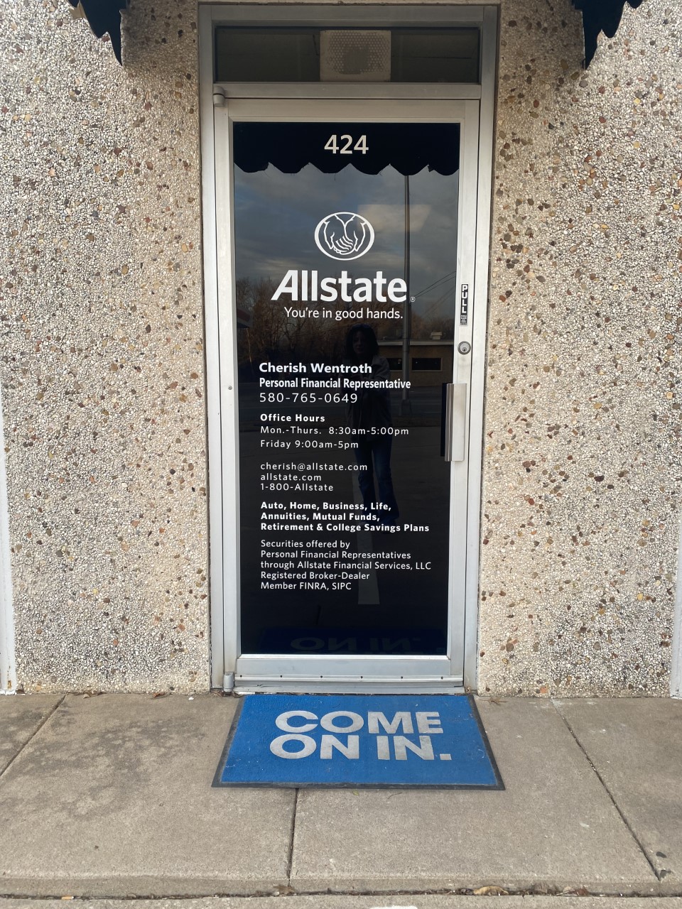 We are here! 424 S. 14th!