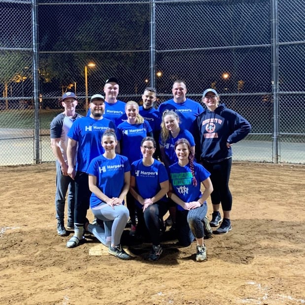 Harper's Insurance softball team