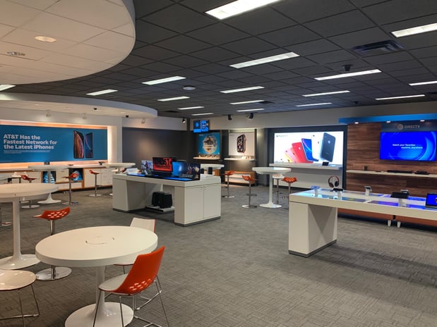 Left side of the store
