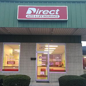Front of Direct Auto store at 614 South Cumberland Street, Lebanon