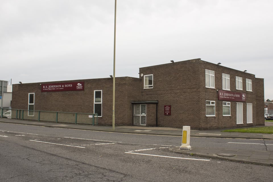 R S Johnson & Sons Funeral Directors in Western Approach, South Shields