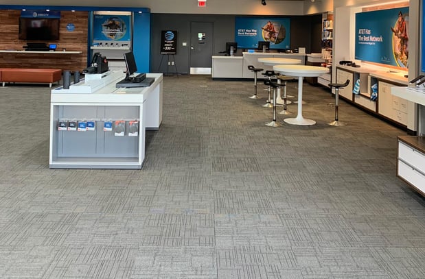 Right side of store