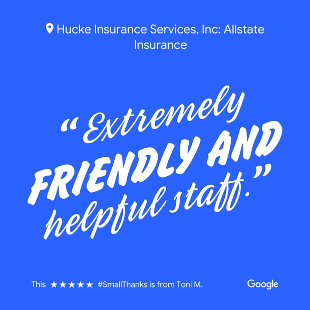 Hucke Insurance Services, Inc - Small Thanks with Google