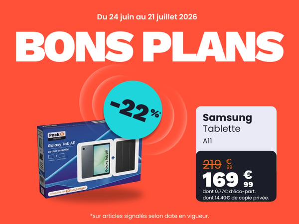 Tablette Android SAMSUNG Pack Galaxy Tab A11 Dans votre magasin Boulanger Saint Omer !