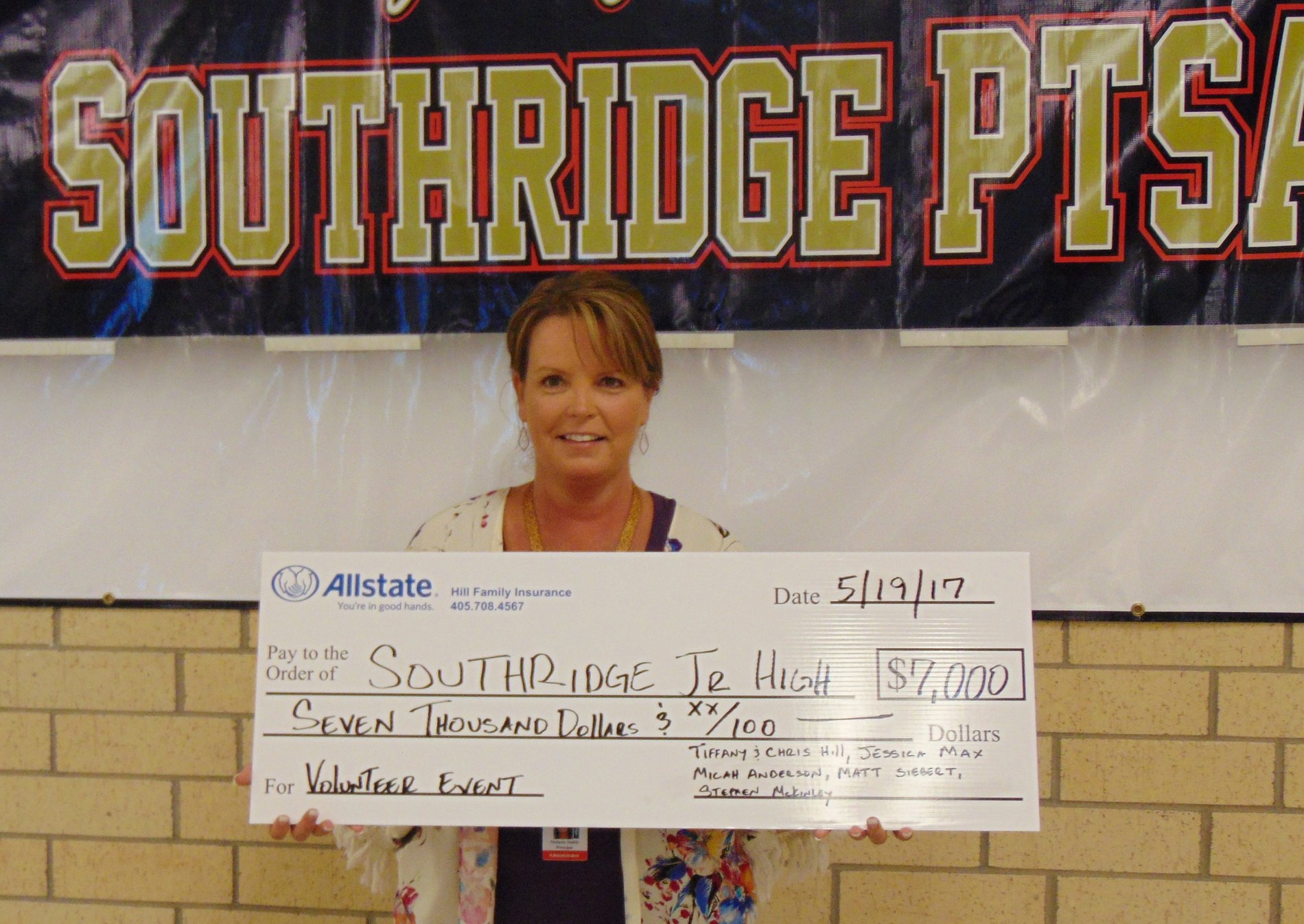Principal Melanie Smith of Southridge Jr. High.