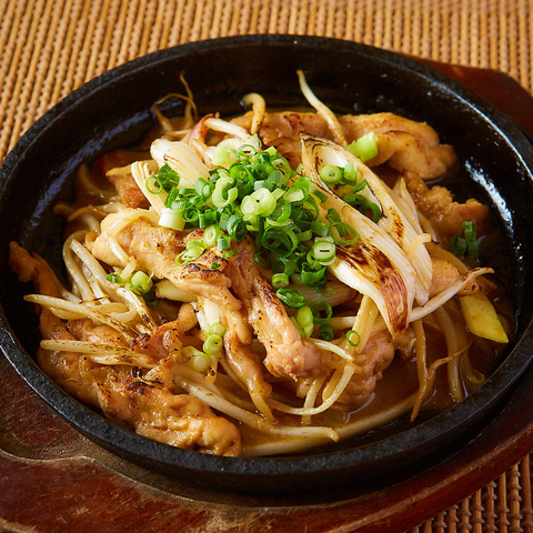 国産鶏 せせりのねぎ味噌焼き