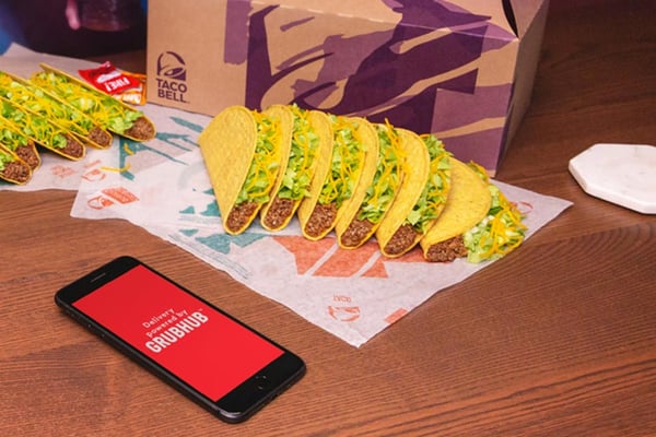 Taco Bell Delivery with Grubhub