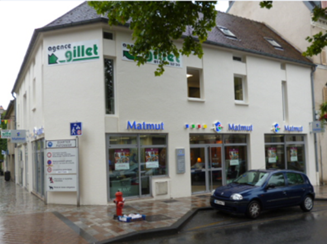 Façade de l'agence au 8 Boulevard Victor Hugo à Melun