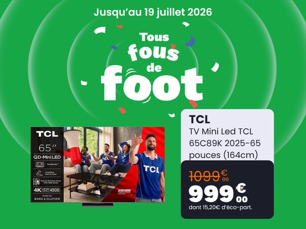 TV tcl au magasin Boulanger lyon cordeliers