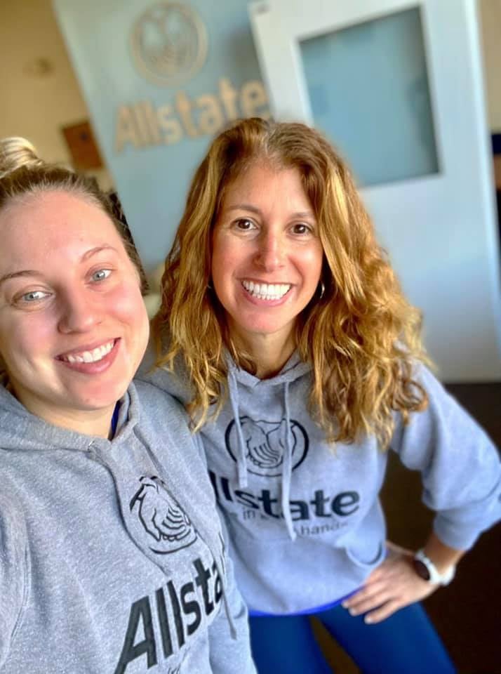 Taylor and I are proud to represent Allstate!