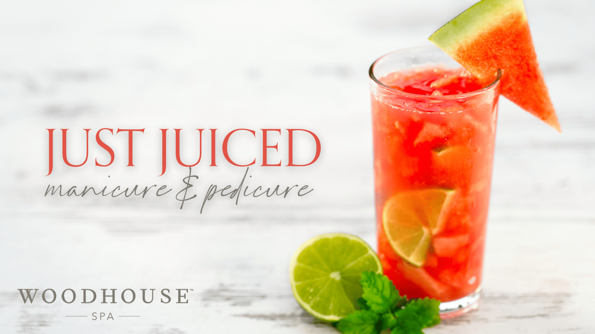 woodhouse Just Juiced Manicure & Pedicure Services