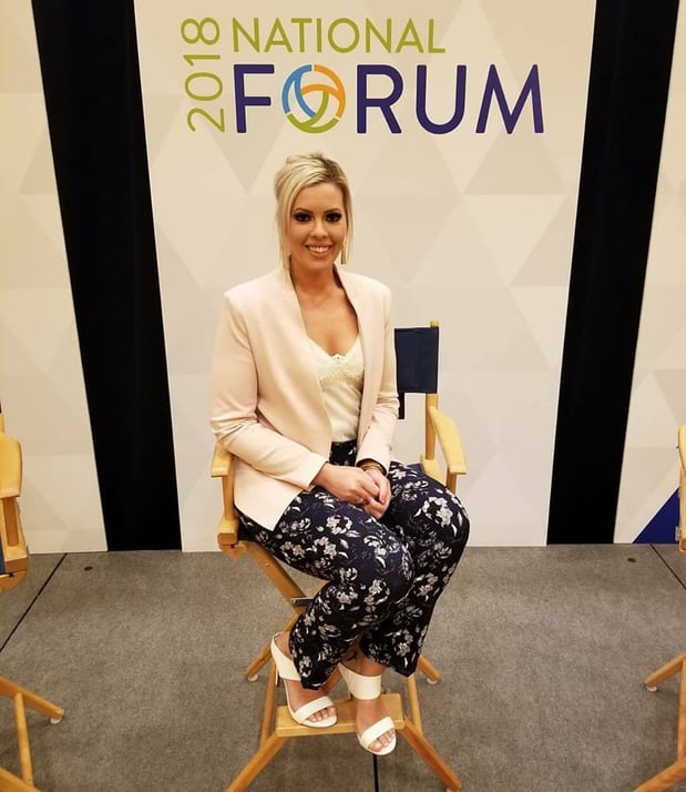 I was honored to be asked to be a speaker at the 2018 National Forum in Las Vegas!