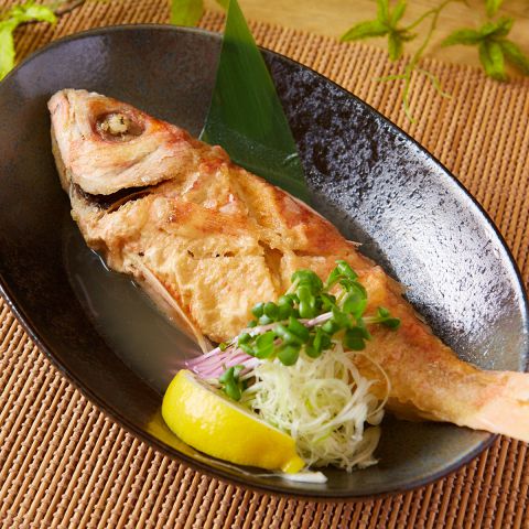 県産魚のバター焼き