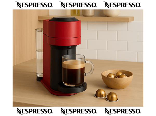 Nespresso MAGIMIX Vertuo Plus Rouge