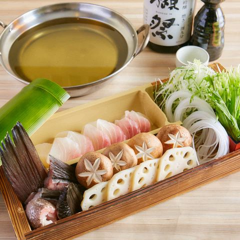 天然クエの美酒鍋(一人前)