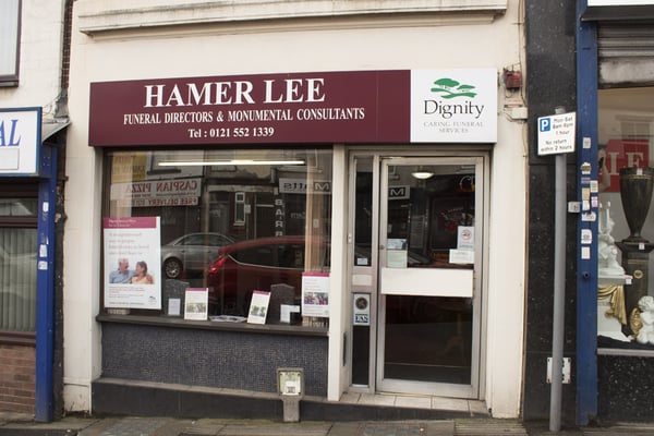 Hamer Lee Funeral Directors in Oldbury.