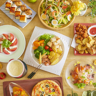 【女子会】ハーブ香る若鶏のオーブン焼き&チーズフォンデュ付き《3時間飲み放題付7品3000円》