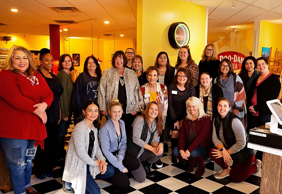 Community Business women collaborating