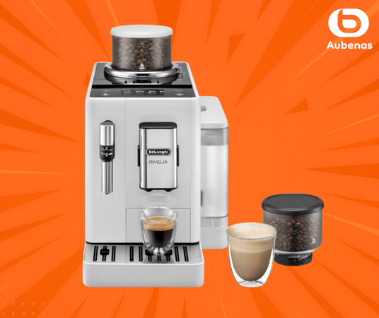 Expresso Broyeur DELONGHI FEB4435.W Rivelia Blanche