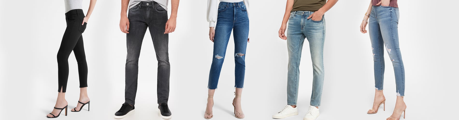 Men's and Women's Jeans from Express