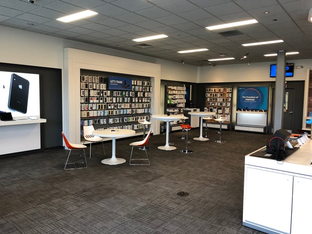 Left side of store