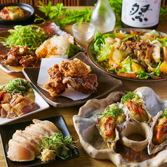 『ウミスズメコース』2.5時間飲み放題!!豪華!!牡蠣の雲丹ソース焼き付コース【9品3980円】